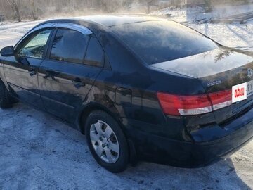 2008 Hyundai Sonata V (NF) Рестайлинг, чёрный, 600000 рублей - вид 7