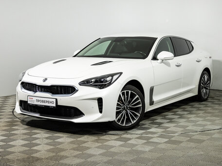 2019 Kia Stinger I, белый, 2499700 рублей, вид 1