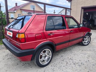 1990 Volkswagen Golf II, красный, 400000 рублей, вид 2