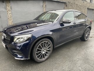 2017 Mercedes-Benz GLC 300 I (X253), синий, 4400000 рублей, вид 2