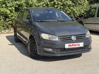 2018 Volkswagen Polo V Рестайлинг, серый, 720000 рублей, вид 2