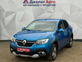 2021 Renault Logan Stepway II Рестайлинг, синий, 1140000 рублей