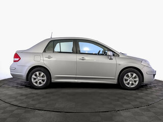 2012 Nissan Tiida I Рестайлинг, серый, 880000 рублей, вид 4
