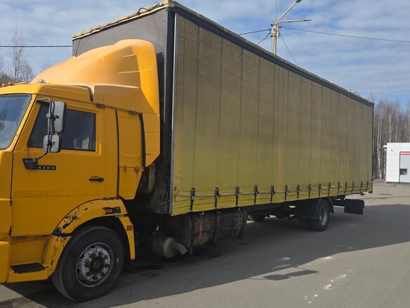 2019 КамАЗ 4308, жёлтый, 2540000 рублей - вид 3