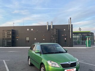 2011 Skoda Fabia II Рестайлинг, зелёный, 950000 рублей, вид 4