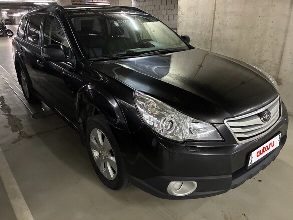 2011 Subaru Outback IV, чёрный, 600000 рублей - вид 1
