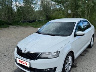 2018 Skoda Rapid I Рестайлинг, белый, 1500000 рублей, вид 3