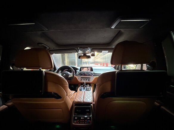 2021 BMW 7 серии Long 730Ld xDrive VI (G11/G12) Рестайлинг, чёрный, 7100000 рублей - вид 19