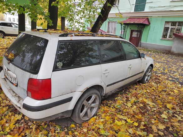 1999 Volkswagen Passat B5, белый - вид 6