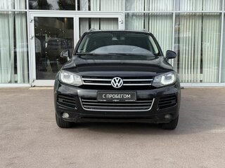 2012 Volkswagen Touareg II, чёрный, 2049000 рублей, вид 2