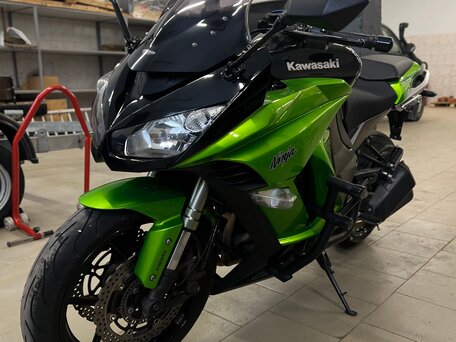 2011 Kawasaki Z 1000SX, зелёный, 790000 рублей, вид 4