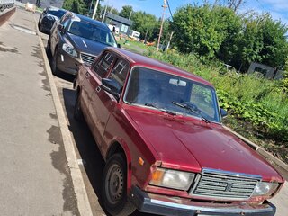 2005 Lada (ВАЗ) 2107, красный, 68000 рублей, вид 1