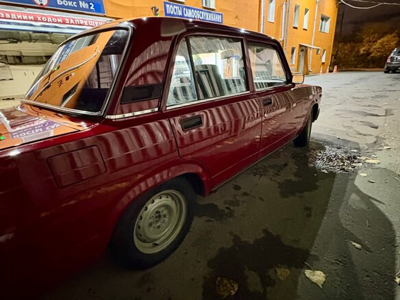2006 Lada (ВАЗ) 2107, красный, 239900 рублей - вид 2
