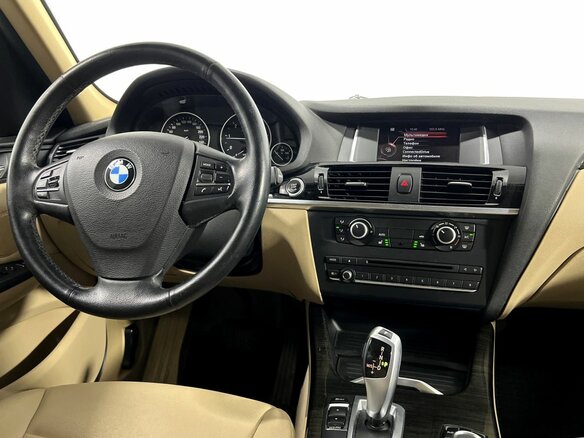 2014 BMW X3 20d xDrive II (F25) Рестайлинг, чёрный - вид 14