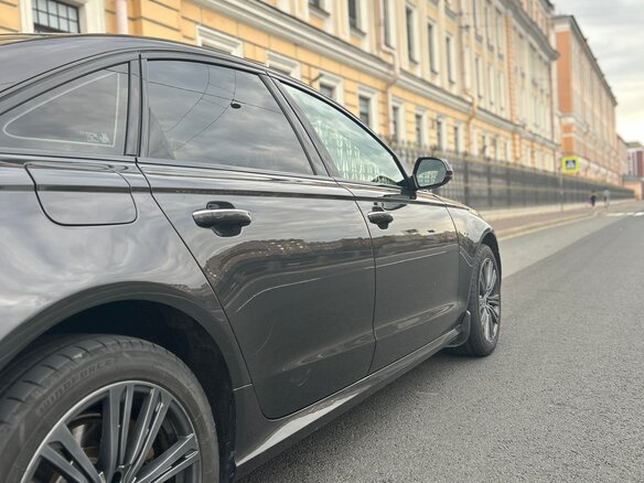 2015 Audi A6 IV (C7) Рестайлинг, серый, 1490000 рублей - вид 12
