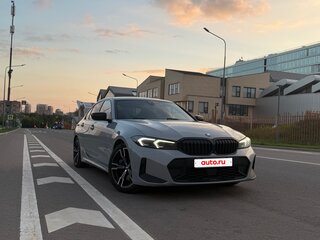 2022 BMW 3 серии 320d VII (G2x) Рестайлинг, серый, 5090000 рублей, вид 3