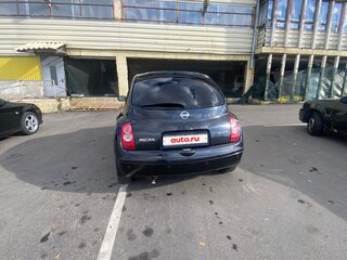 2008 Nissan Micra III (K12), чёрный, 360000 рублей, вид 5