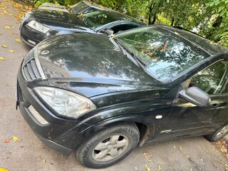 2008 SsangYong Kyron I Рестайлинг, чёрный, 545000 рублей, вид 4