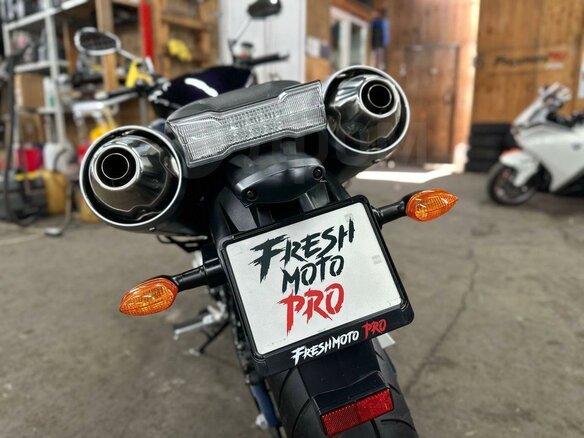 2005 Yamaha MT-01, синий - вид 9