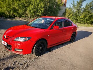 2008 Mazda 3 I (BK) Рестайлинг, красный, 525000 рублей, вид 5