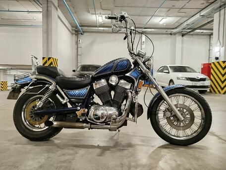 2001 Suzuki Intruder VS 1400, синий, 480000 рублей, вид 2