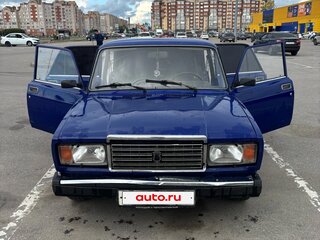 2000 Lada (ВАЗ) 2107, голубой, 150000 рублей, вид 3