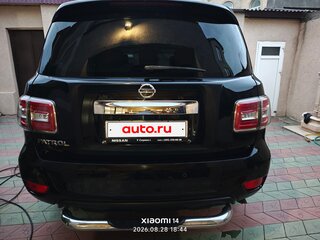 2014 Nissan Patrol VI (Y62) Рестайлинг, чёрный, 3700000 рублей, вид 1