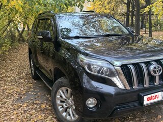 2014 Toyota Land Cruiser Prado 150 Series Рестайлинг 1, чёрный, 3500000 рублей, вид 2