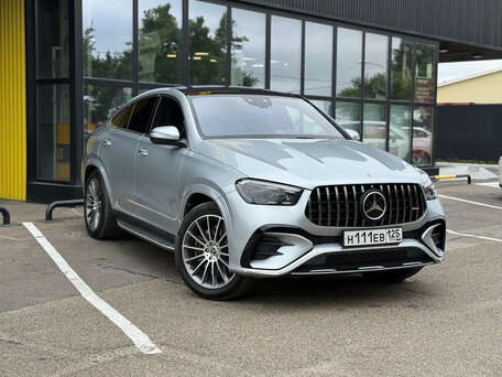 2023 Mercedes-Benz GLE Coupe 450 d II (C167) Рестайлинг, серебристый, 12000000 рублей, вид 1