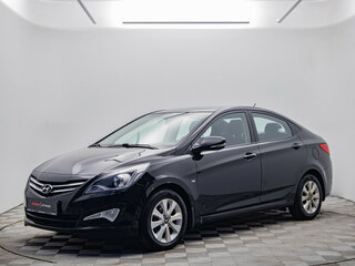 2016 Hyundai Solaris I Рестайлинг, чёрный, 1015000 рублей, вид 1