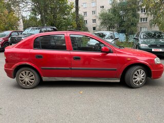 1998 Opel Astra G, красный, 100000 рублей, вид 3