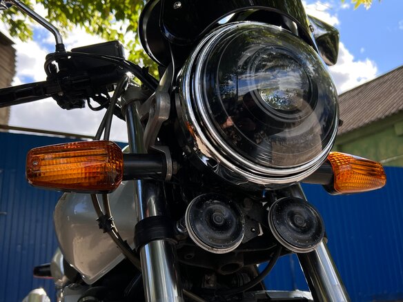 2002 Honda CB 400 Super Four, серый, 400000 рублей - вид 11