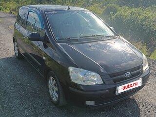 2003 Hyundai Getz I, чёрный, 195000 рублей, вид 1