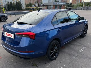 2020 Skoda Rapid II, синий, 1600000 рублей, вид 3