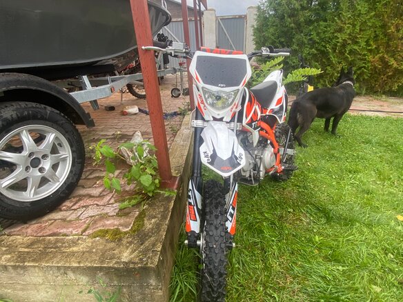 2024 Kayo Basic TT125, оранжевый, 70000 рублей - вид 1