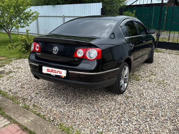 2009 Volkswagen Passat B6, чёрный, 650000 рублей - вид 4