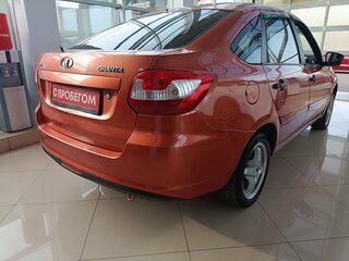 2014 Lada (ВАЗ) Granta I, оранжевый, 239000 рублей, вид 3