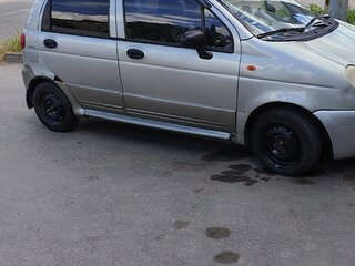 2005 Daewoo Matiz Best I Рестайлинг, серебристый, 140000 рублей, вид 4