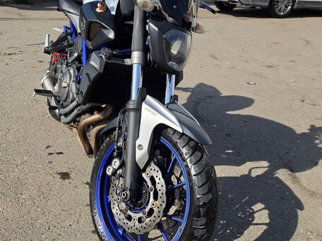 2015 Yamaha MT-07 (FZ-07), синий, 630000 рублей, вид 3