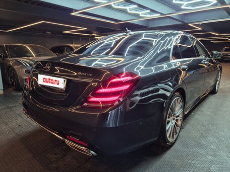 2018 Mercedes-Benz S-Класс 560 VI (W222, C217) Рестайлинг, чёрный, 4100000 рублей, вид 5
