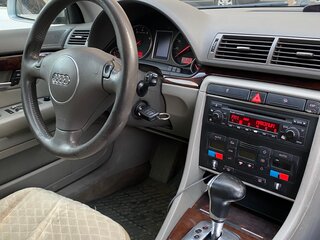 2002 Audi A4 II (B6), серебристый, 340000 рублей, вид 4