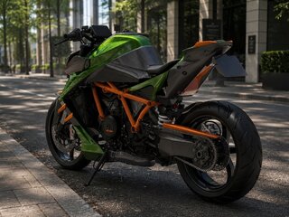 2024 KTM 1390 Super Duke R Evo, зелёный, 4500000 рублей, вид 3
