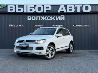 2012 Volkswagen Touareg II, белый, 2400000 рублей, вид 1