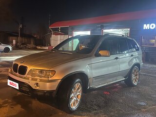 2001 BMW X5 3.0i I (E53), серебристый, 650000 рублей, вид 1