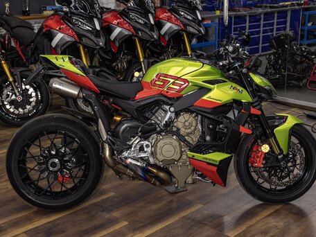 2023 Ducati Streetfighter V4, зелёный, 6190000 рублей, вид 3