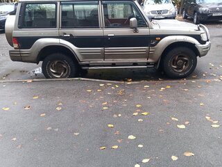 1998 Hyundai Galloper II, синий, 350000 рублей, вид 3