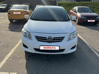 2008 Toyota Corolla AMT X (E140, E150), белый, 650000 рублей, вид 1