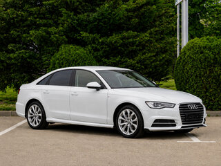 2018 Audi A6 IV (C7) Рестайлинг, белый, 1955000 рублей, вид 3