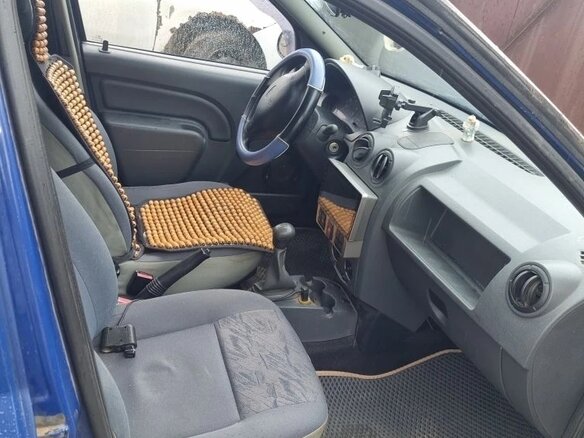 2006 Renault Logan I, синий, 180000 рублей - вид 6