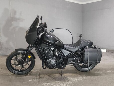2024 Honda CMX 1100 Rebel, чёрный, 1200000 рублей, вид 2